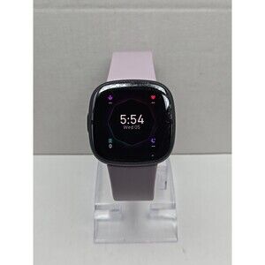 Fitbit Sense 2 FB521 Smartwatch Tested Works Heart Rate SpO2 Sleep - No Charger